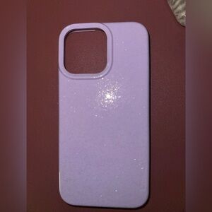 Casetify Purple Glitter iPhone 15 Pro Max Case